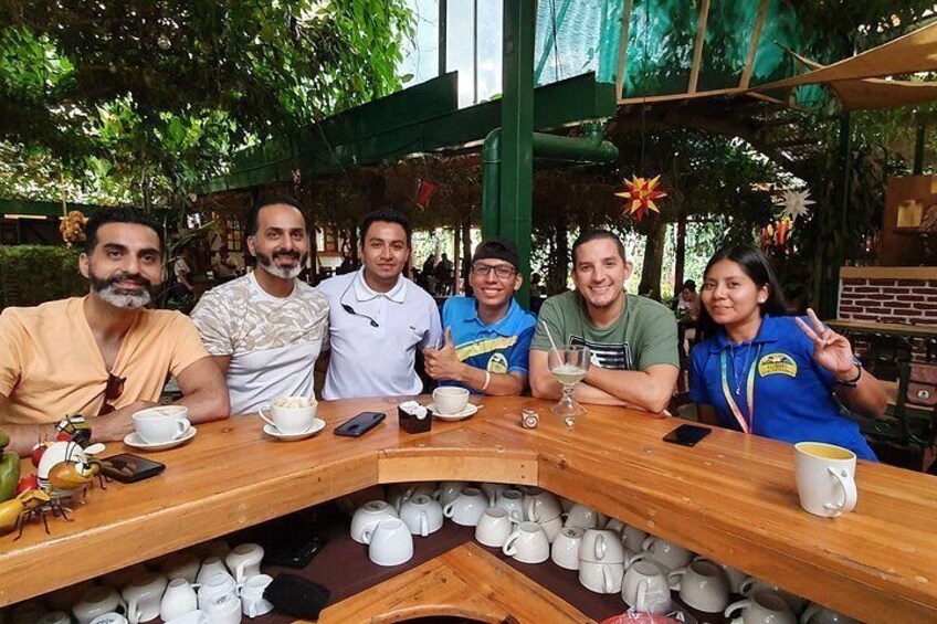 Coffe tasting at Entre Nubes Caffe 4