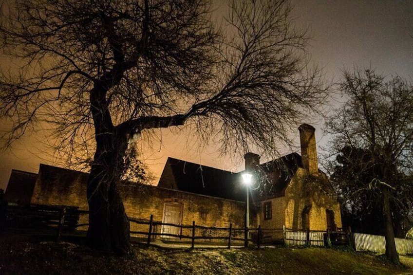 Haunted Public Gaol in Haunted Colonial Williamsburg 1