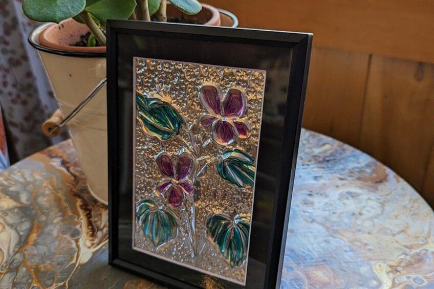 Metal Embossing Class in Estes Park 3