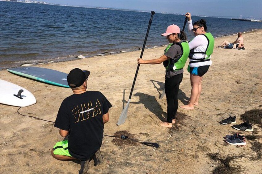 Stand up Paddle Board Lesson on The San Diego Bay 4