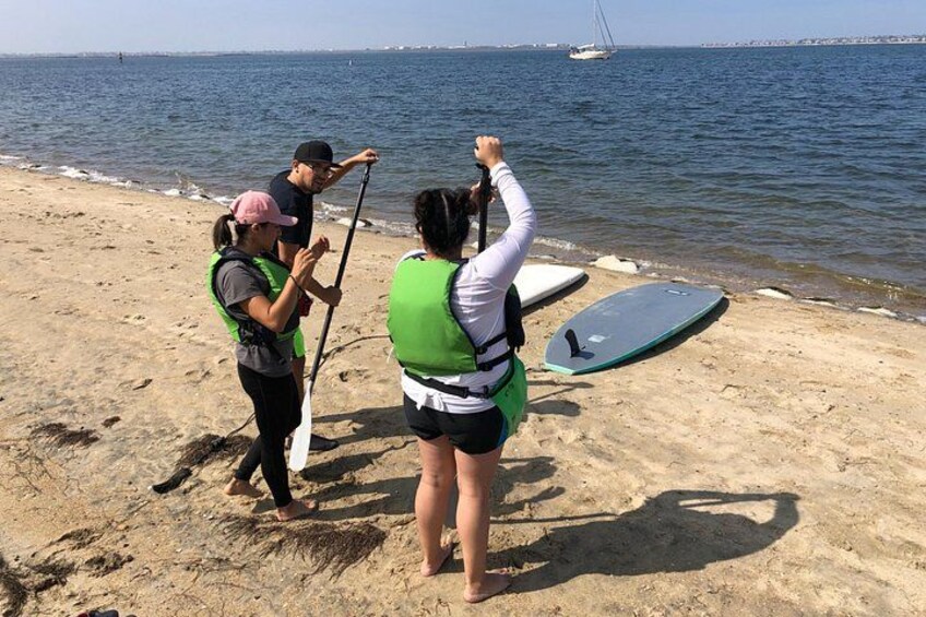 Stand up Paddle Board Lesson on The San Diego Bay 5
