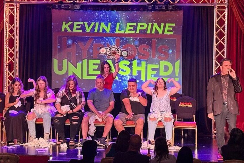 Hypnosis Unleashed's perfect mix of comedy & hypnosis makes it a must-see show in Vegas. This fun, high-energy show offers great entertainment at an affordable price, making it a top pick in Vegas. 2