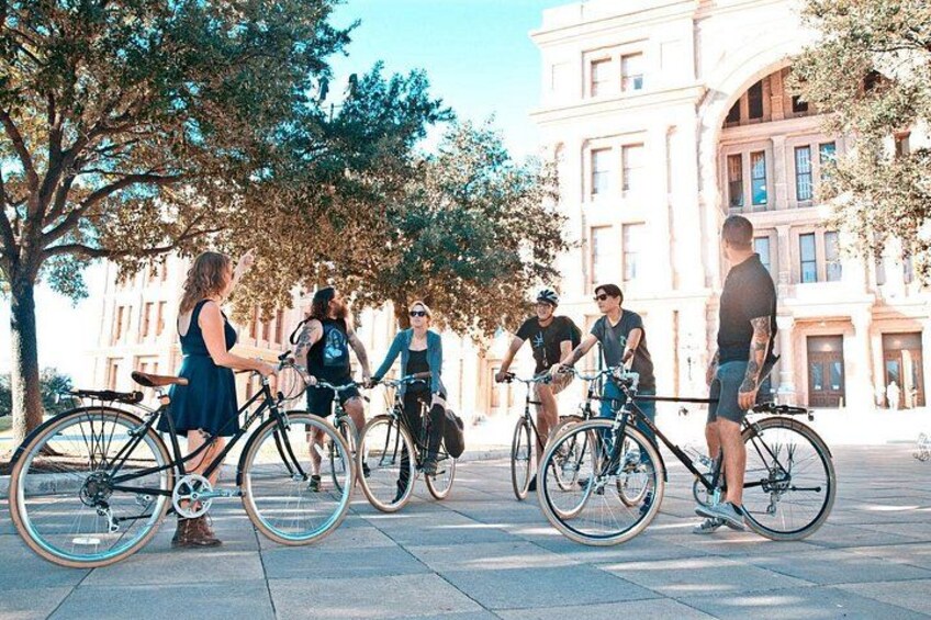 Ride through the beautiful capital grounds. 1