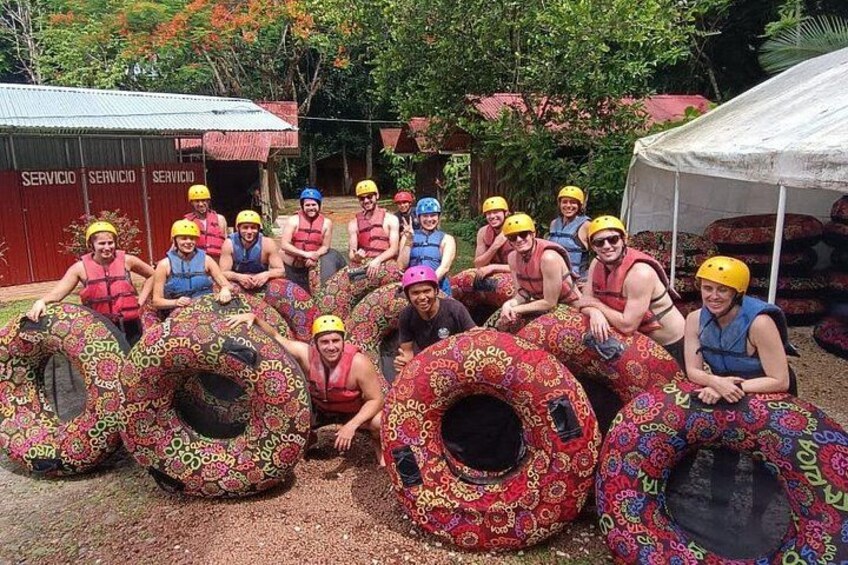 RÍO CELESTE COMBO: River Tubing+Blue Waterfall+Exotic Wildlife 2