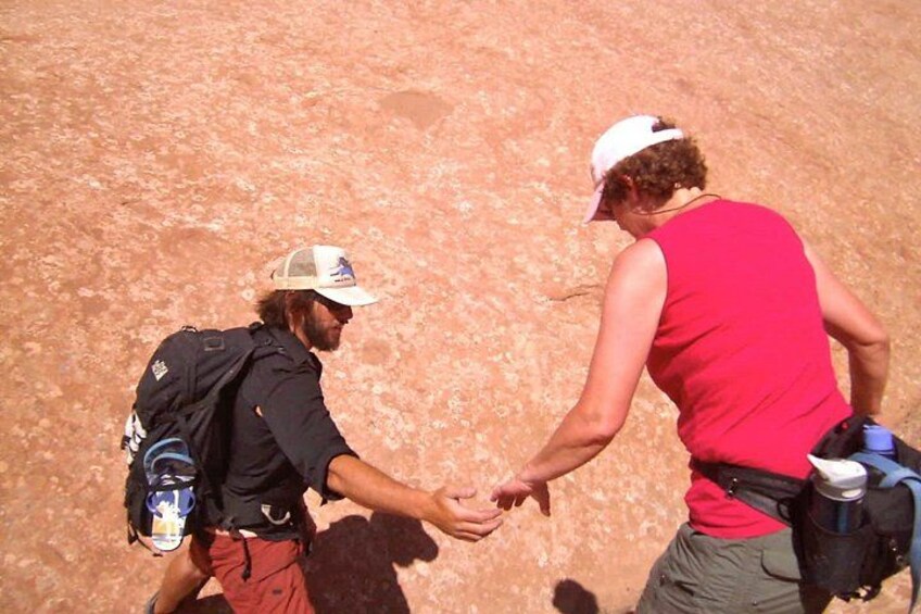 Our guides are there to help. 4