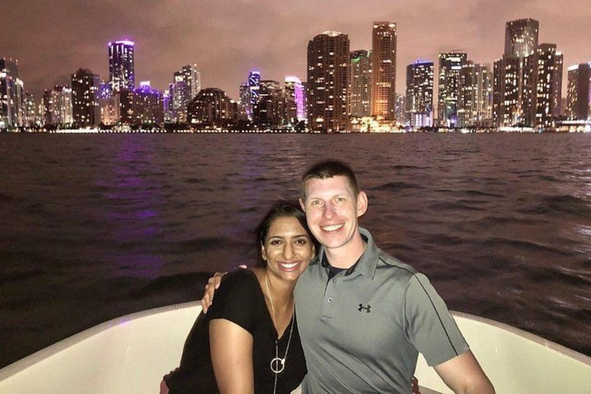 2 hrs Miami Private Boat with Cooler, Ice, Bluetooth Stereo 1