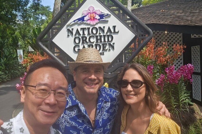 Private Singapore City Tour and National Orchid Garden 2
