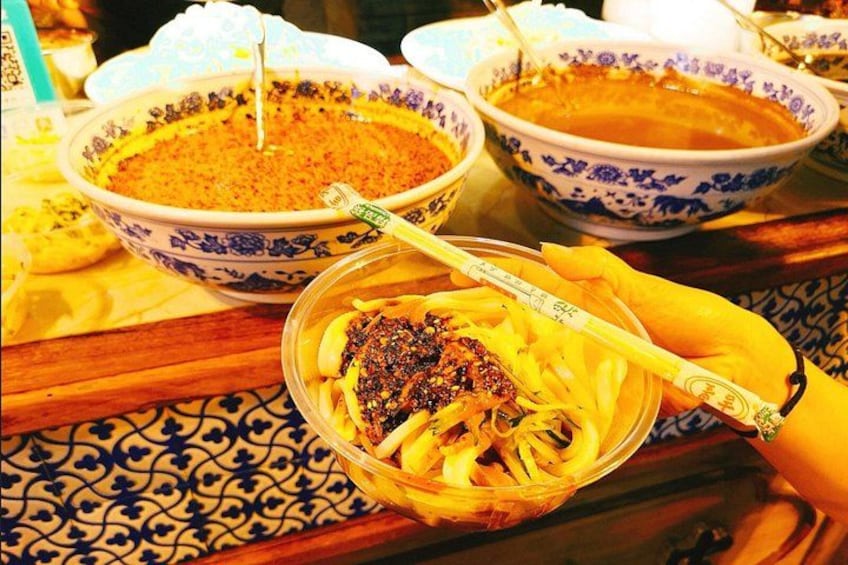 Liangpi (cold noodles) 1