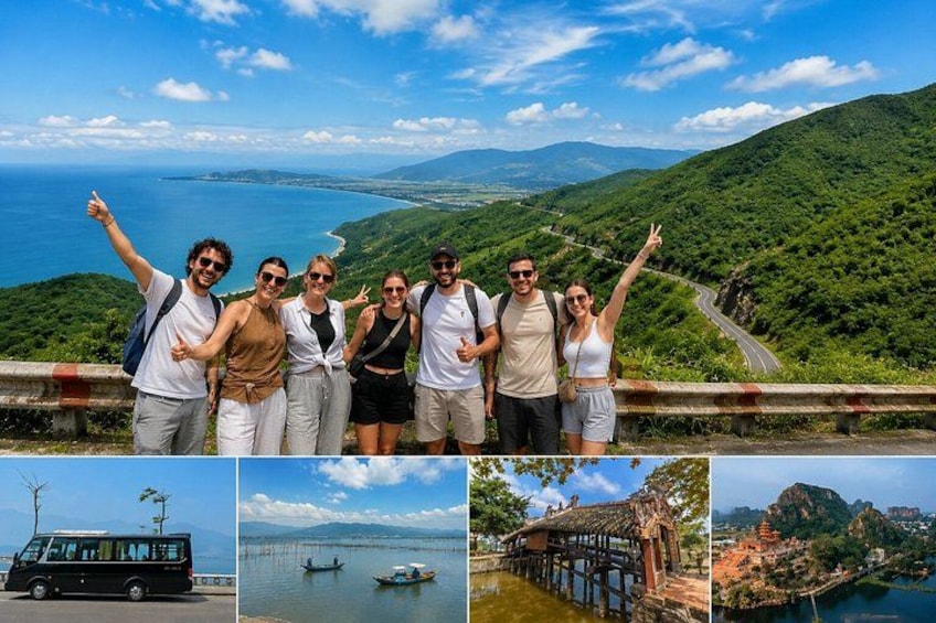 Bus Transfer from Hue to Hoi An with Sightseeing 1