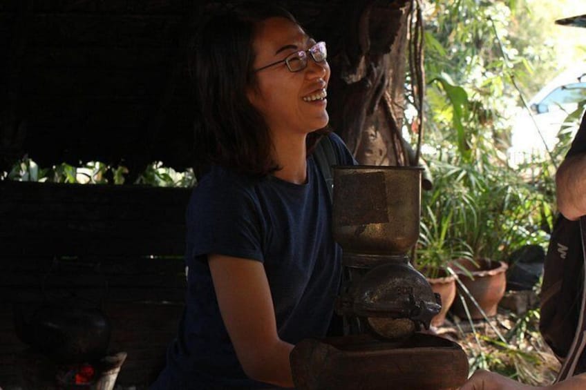 Making a Coffee (Mae Klang Luang Village), Doi Inthanon, Chiang Mai 4