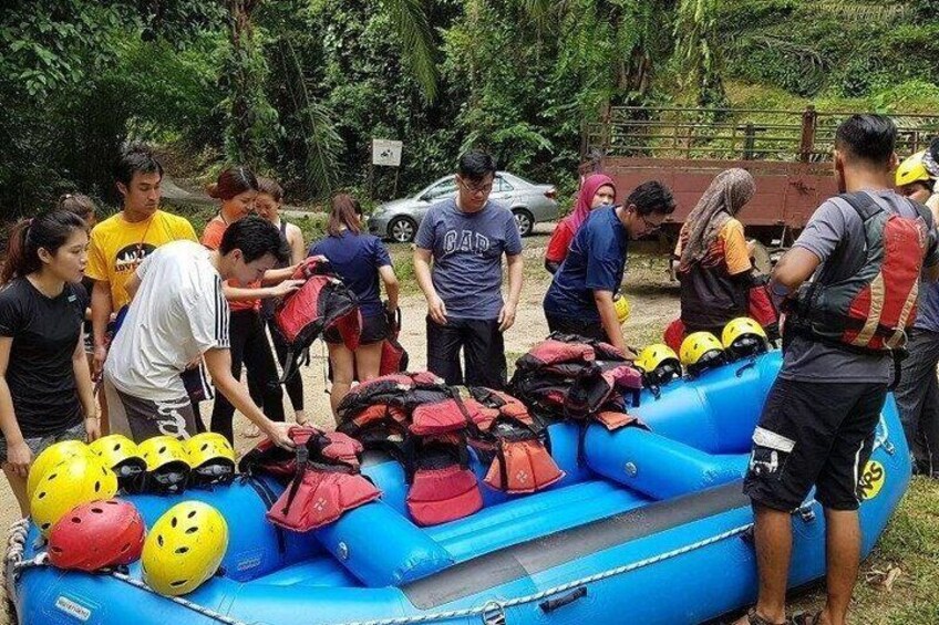 Gopeng WhiteWater Rafting from Kuala Lumpur 