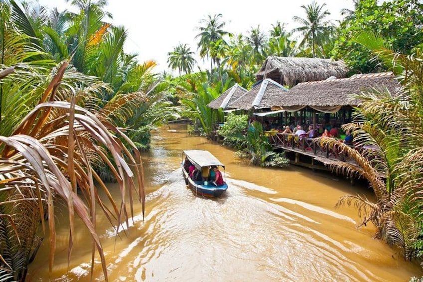 lunch will be served at a riverside restaurant 1