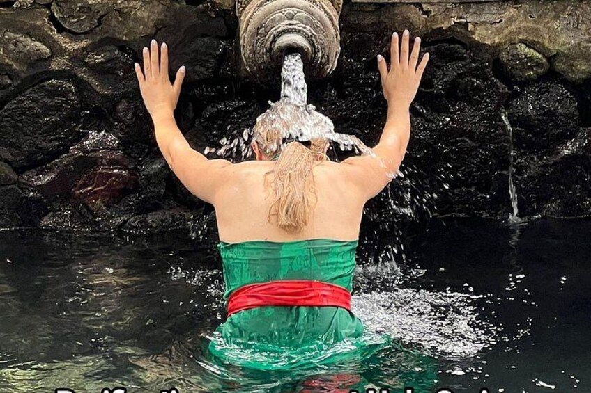 Purification at Holy Spring Temple 4