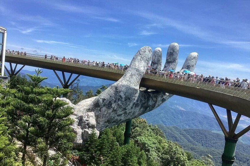 Marble Moutain - Golden Bridge - Ba Na Hill via Cable Car from Da Nang or Hoi an 2