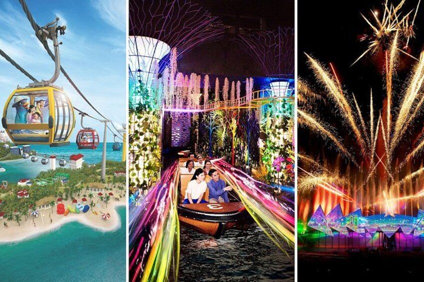 Singapore: Cable Car, Madame Tussauds, Wing Of Time with Pickup 1