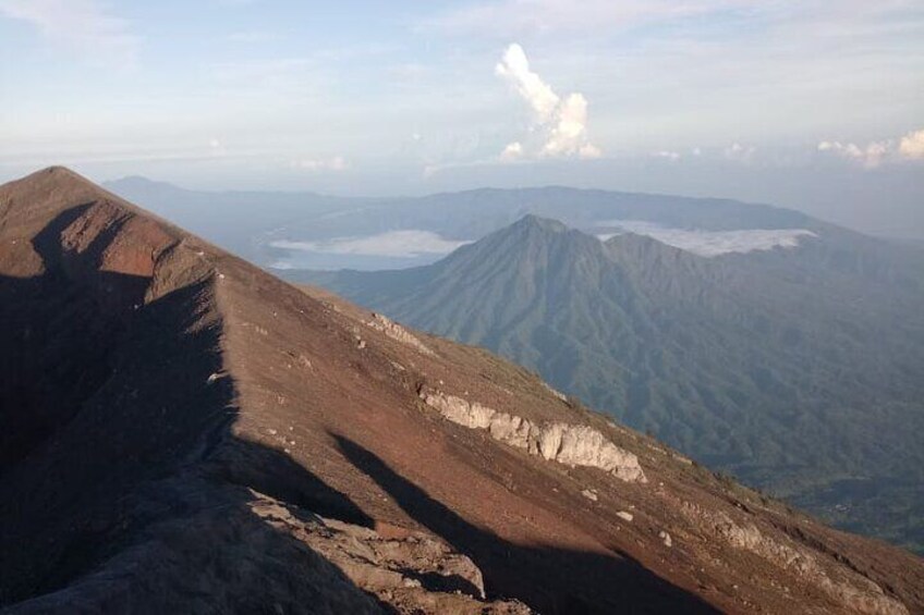 Amazing View From The Peak Of Mt. Agung