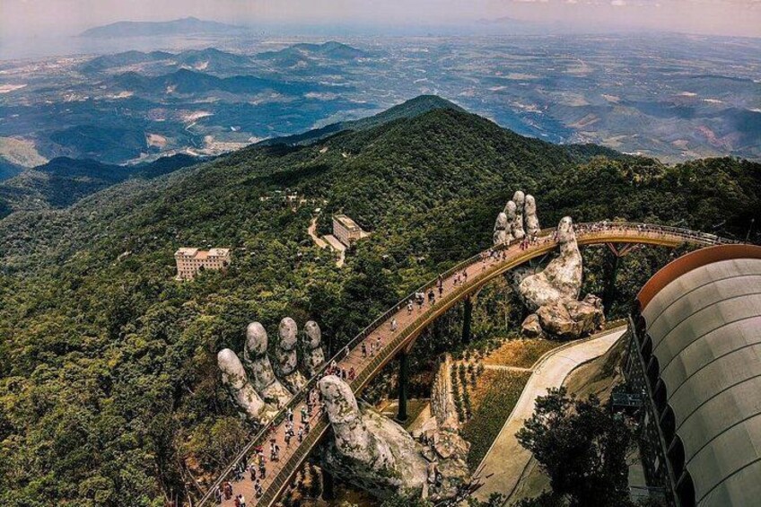 Golden Bridge & Ba Na Hills 1 Day including buffets lunch & 2 ways Cable Car 2