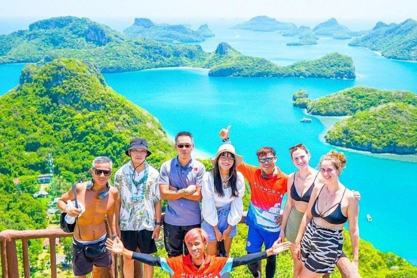 A breathtaking view captured from a viewpoint of Wua Talap Island. 4