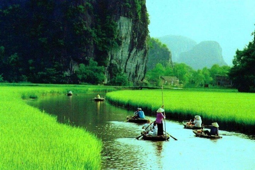 Hanoi: Ninh Binh Hoa Lu/Bai Dinh, Trang An/Tam Coc, Mua Cave Tour 1