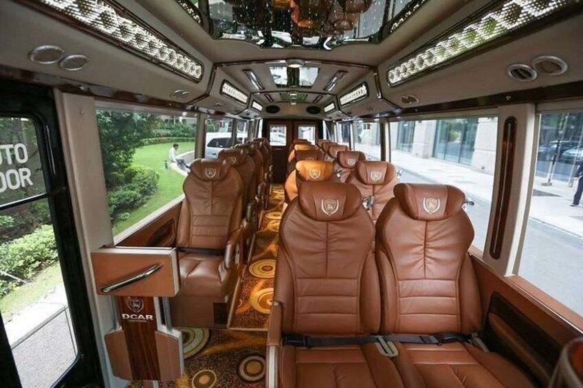 Limousine bus seat 5