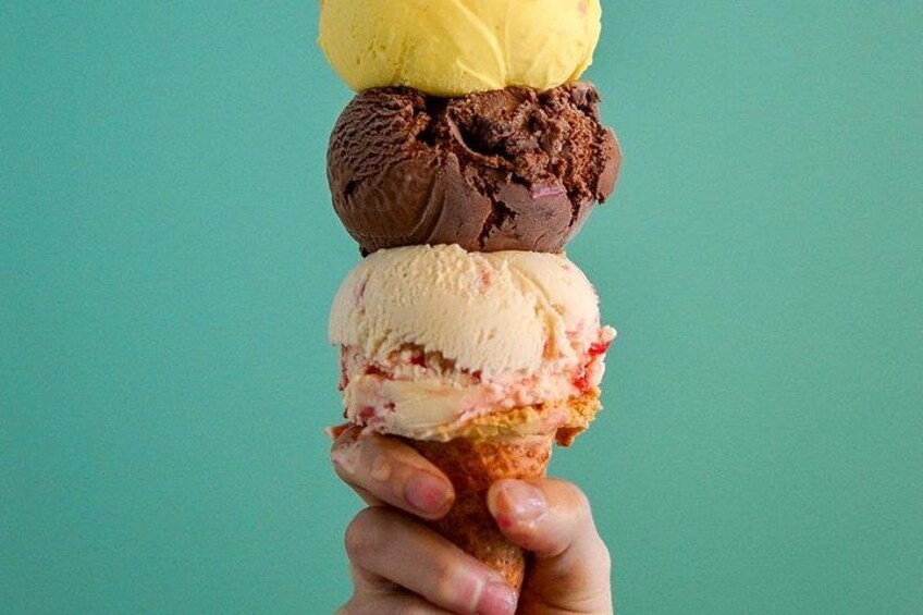 Enjoy a scoop at Fifty Licks, with tons of dairy and vegan options! 2