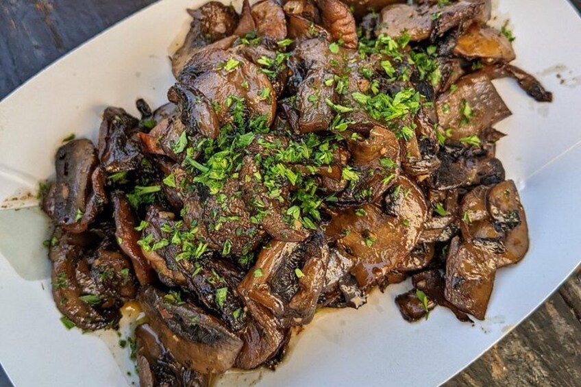 Garlic mushroom tapas 3