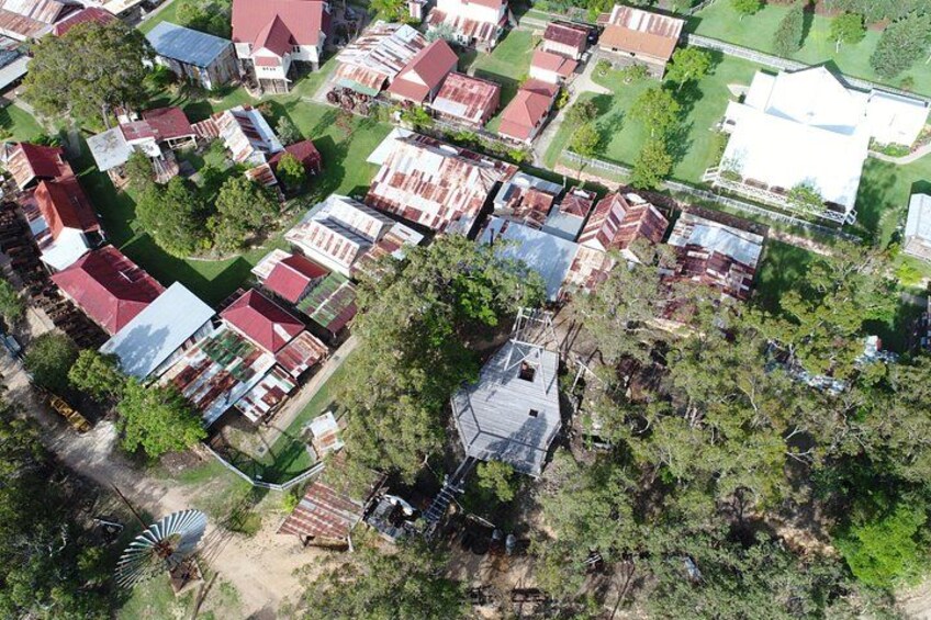 View from the top with over 60 period buildings to explore 2