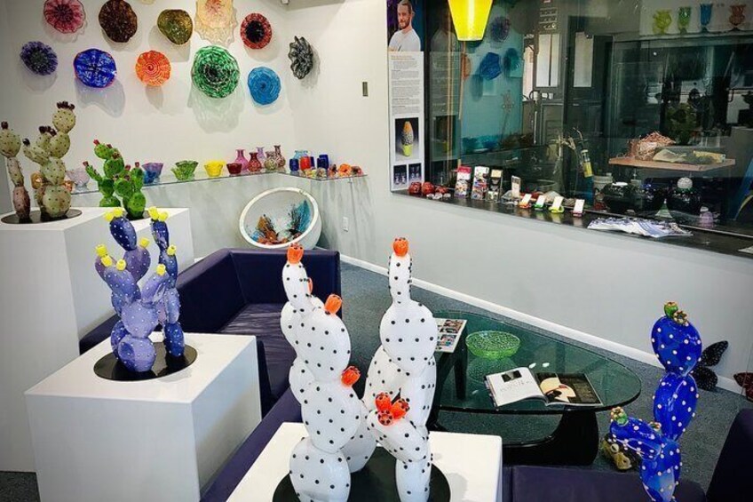 Introduction to Glassblowing Workshop in Sedona 2