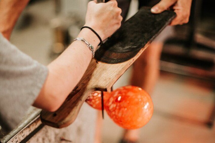 Introduction to Glassblowing Workshop in Sedona 1
