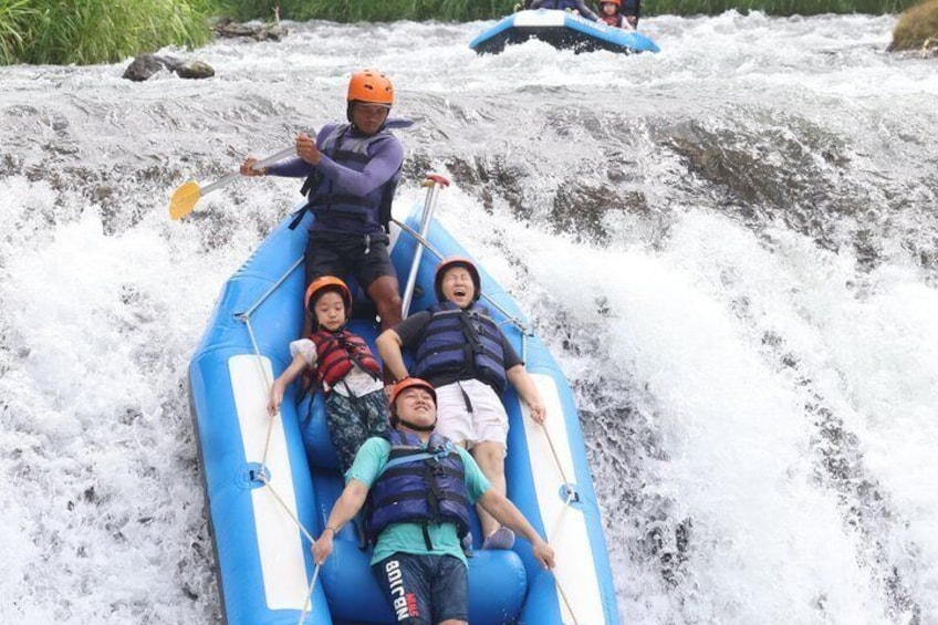 Rafting Telaga Waja River with optional transfer, zipline & lunch 1