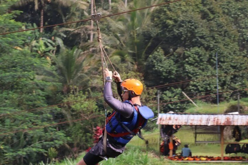 Rafting Telaga Waja River with optional transfer, zipline & lunch 2