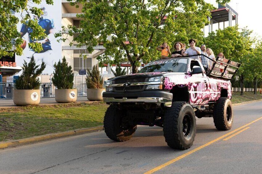 90-Minute Monster Truck Joyride City Tour of Nashville