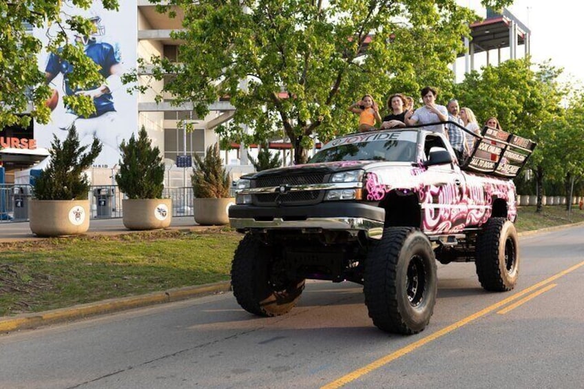 90-Minute Monster Truck Joyride City Tour of Nashville