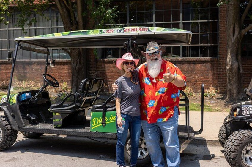 Explore the City of Nashville Sightseeing Tour by Golf Cart 4