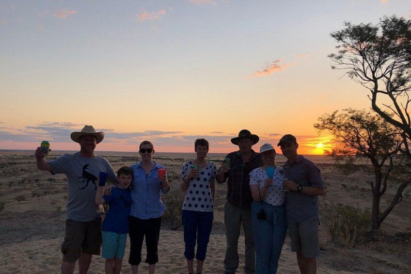 A glass of wine at Sunset 2