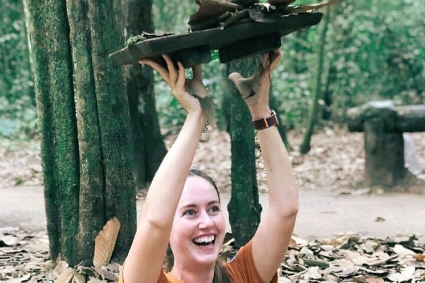Cu Chi Ben Duoc Tunnels Tour (max 11 people) with Private Option 2