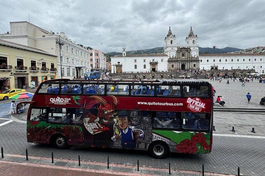 Quito City Tour Double Decker Bus 2