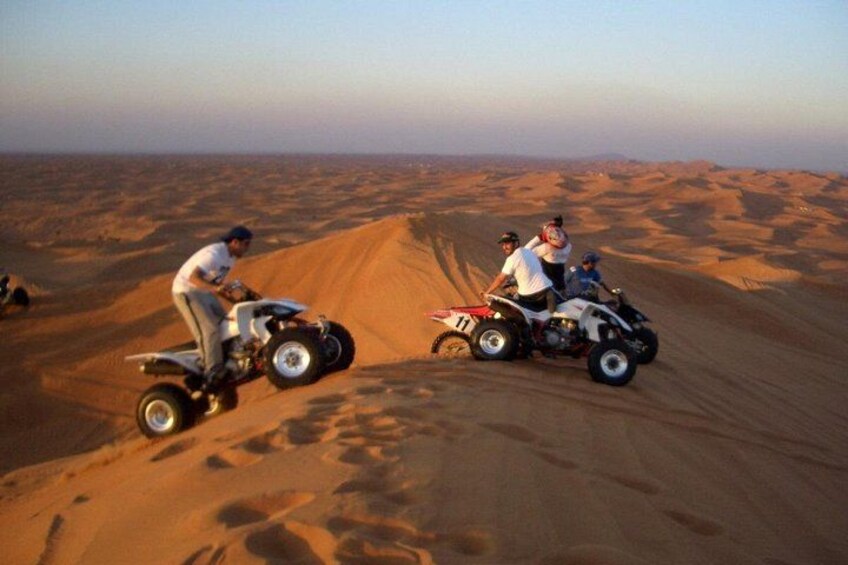 Doha: Desert Safari With Quad bike ,Camel Ride And Sand Boarding 2