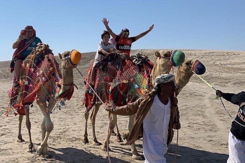 Doha : Half Day Desert Safari With SandBoarding and Camel Ride 2