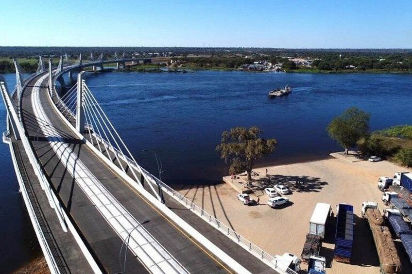 Newly constructed Kazungula bridge 4