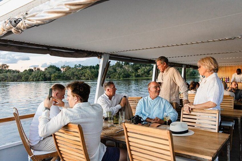 Victoria Falls Dinner Cruise on the Zambezi River 3