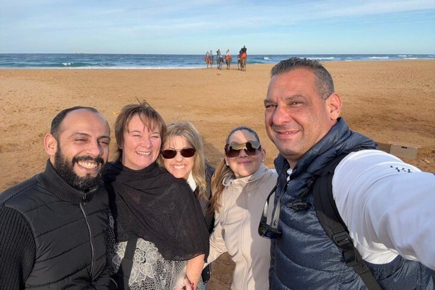 Camel ride in Tangier 2