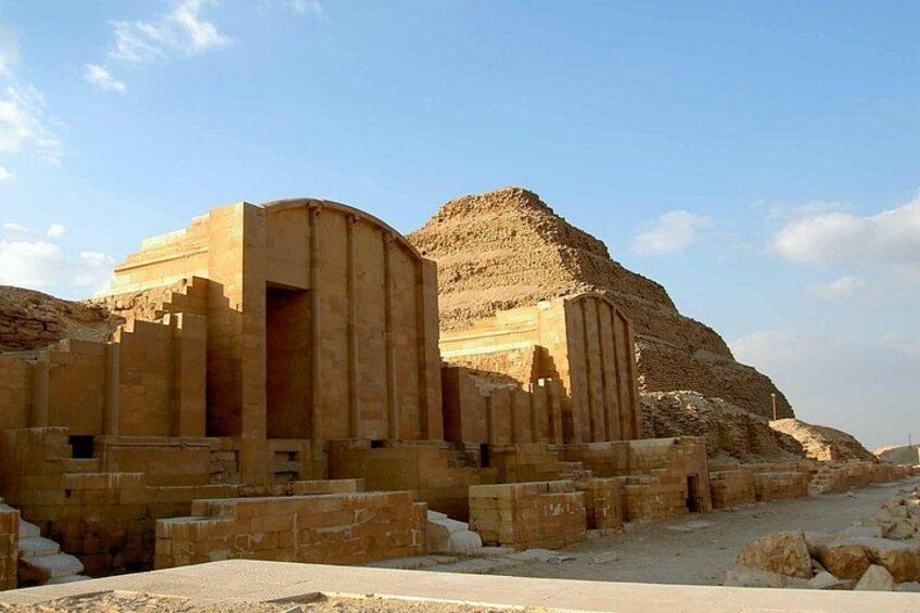 Half Day Tour To Memphis Sakkara And Dahshur Pyramids 1