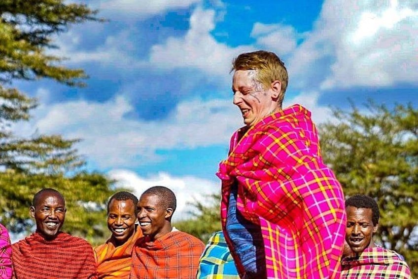 Visit to the Masai village 2