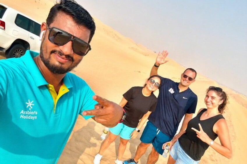Evening Abu Dhabi Desert Safari & BBQ Dinner- Standard Tour 1