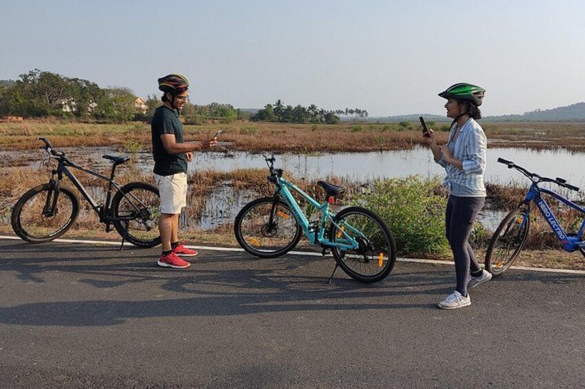 Ebike Tour of Chorao Island with Cycling Zens 3
