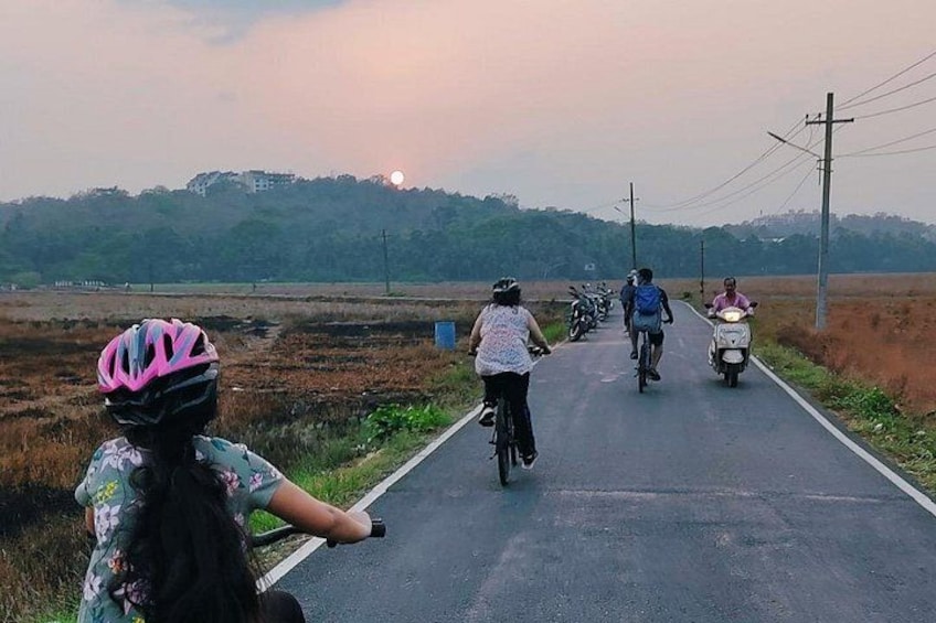 Island roads have every changing landscapes. 2
