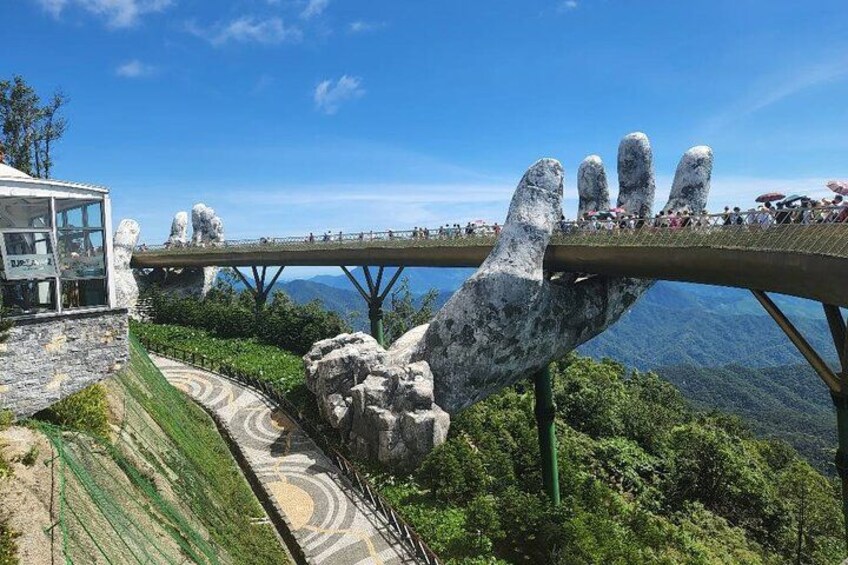 Golden Bridge - Monkey Mountain- Marble Mountains - Dragon Bridge 5