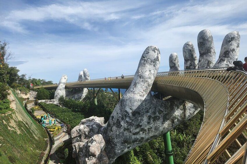 Golden Bridge - Monkey Mountain- Marble Mountains - Dragon Bridge 3
