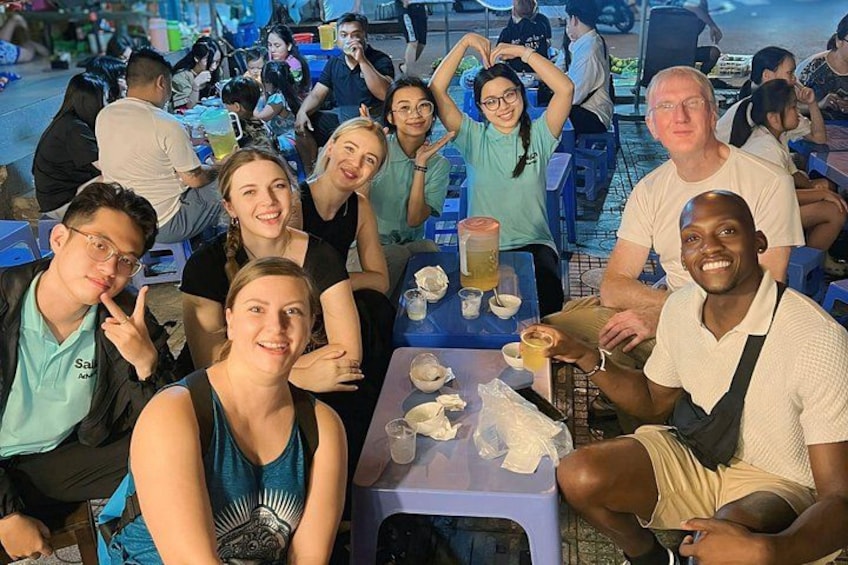 A great food tour with Saigon Adventure 2